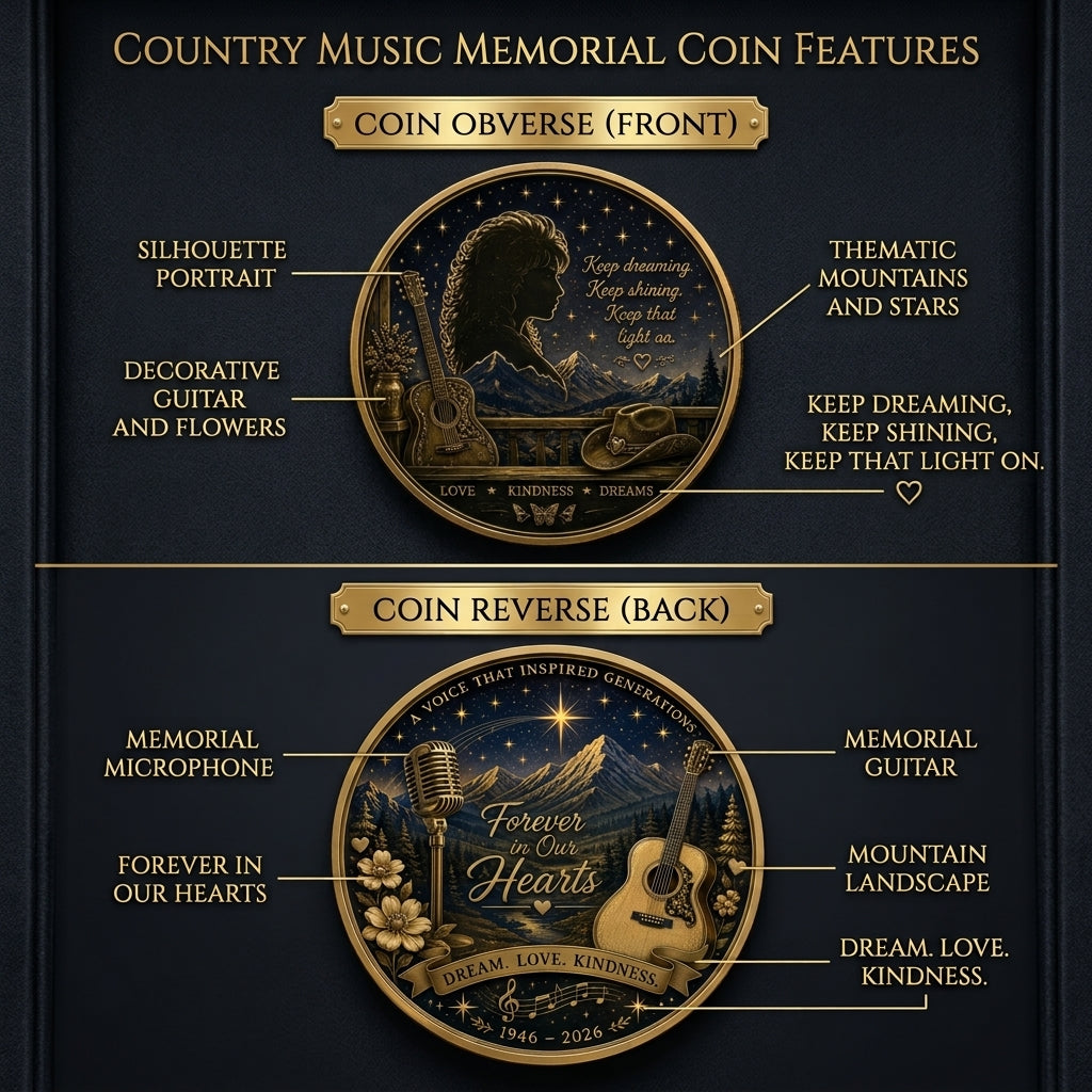 Country Music Limited-Edition Commemorative Token