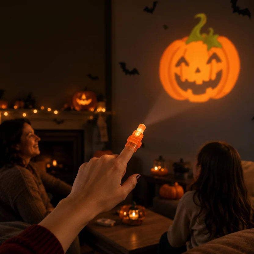 36-Pack Halloween Finger Projector Lights
