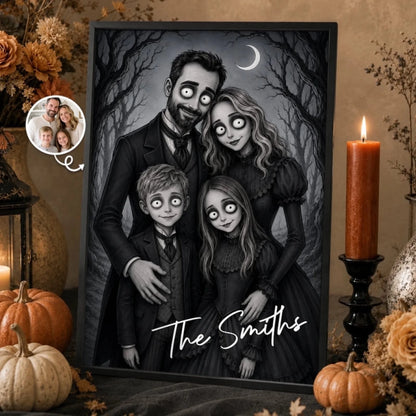 Custom Photo Vertical Poster - Personalized Halloween_yyth