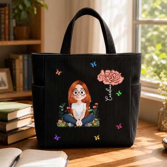 Custom Book Lover Tote Bag - Personalized Gifts For Readers & Bookworms - Carry Your Next Chapter