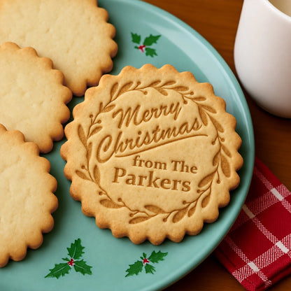 Personalized Family Name Merry Christmas Cookie Stamp_yyth (1)