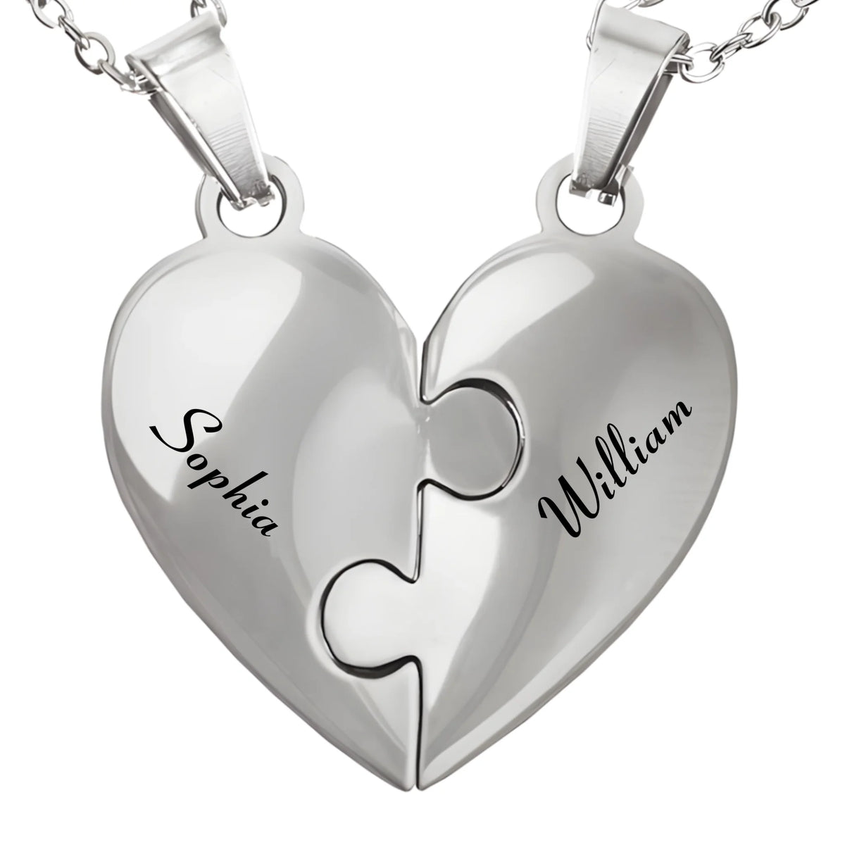 Pieces of Us™ – Personalized Family Puzzle Necklace