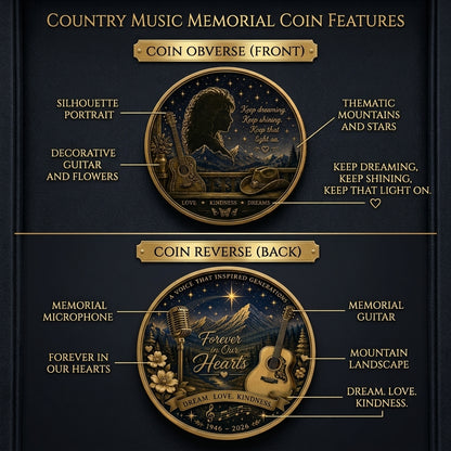 Country Music Limited-Edition Commemorative Token
