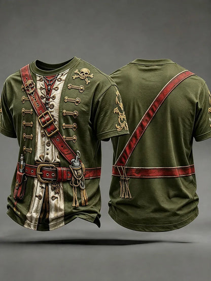 Men's Pirate Print T-Shirts